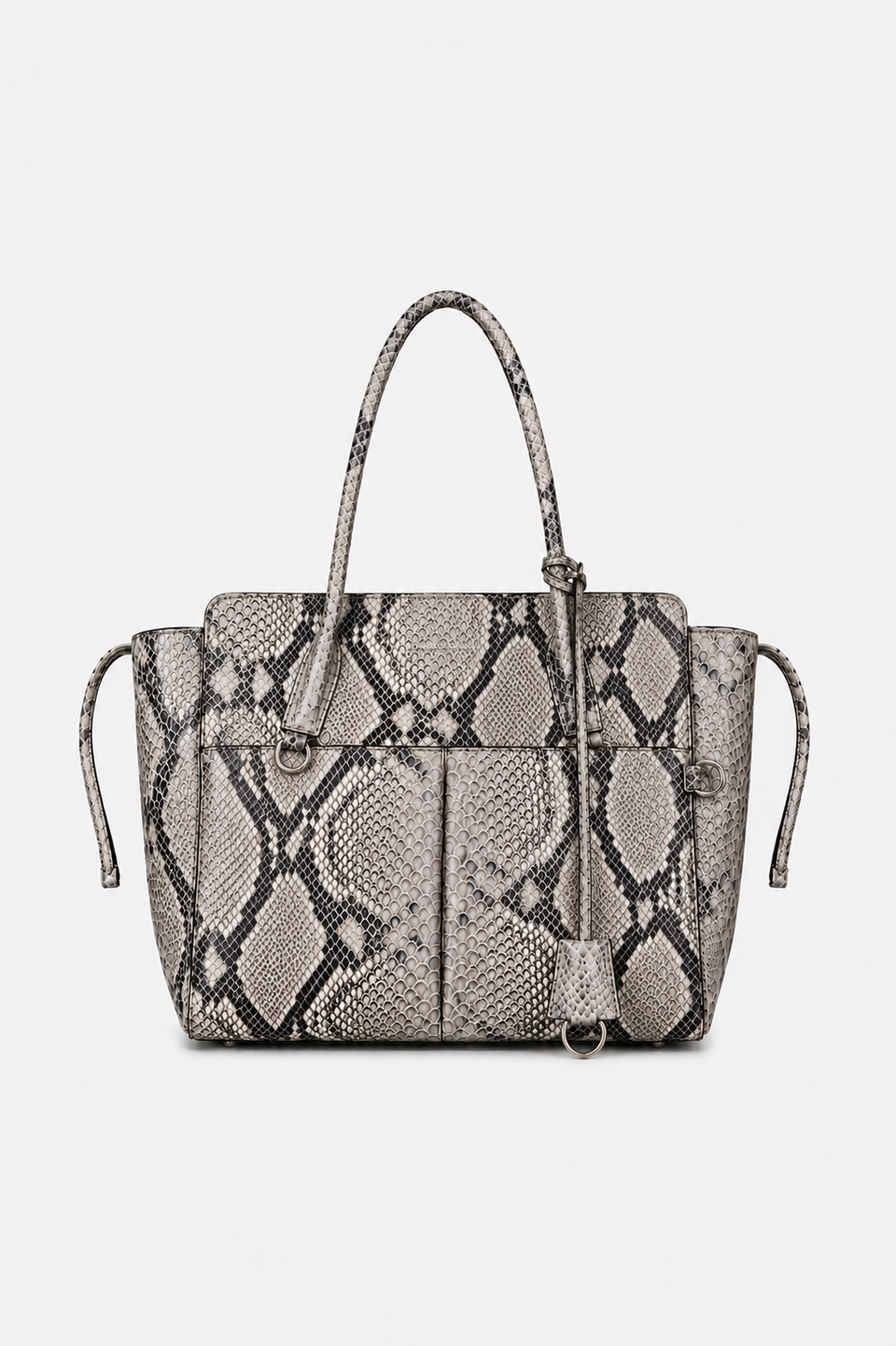 La Via Emilia Bag_Stone Python