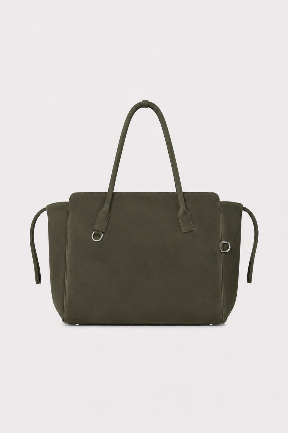 La Via Emilia Bag_Suede_Olive