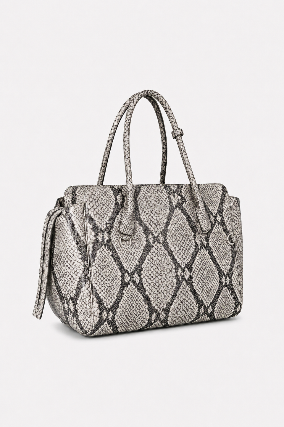 La Via Emilia Bag_Stone Python