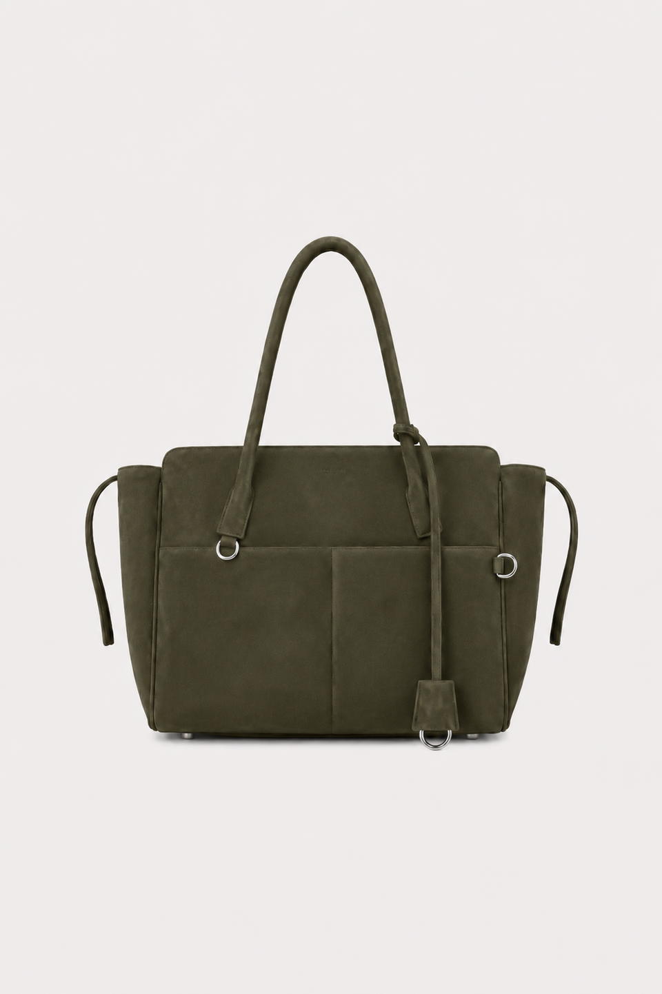 La Via Emilia Bag_Suede_Olive